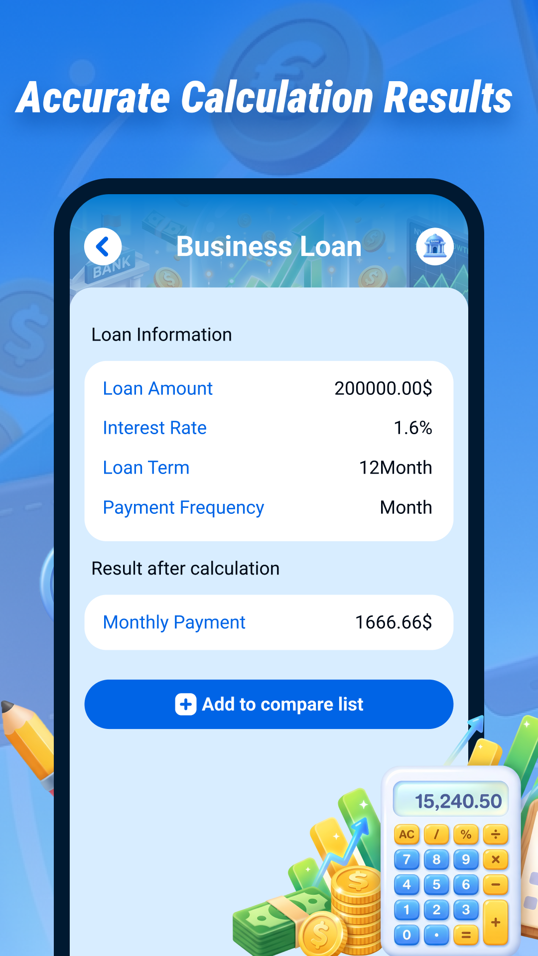 LoanWise personal loan calculator