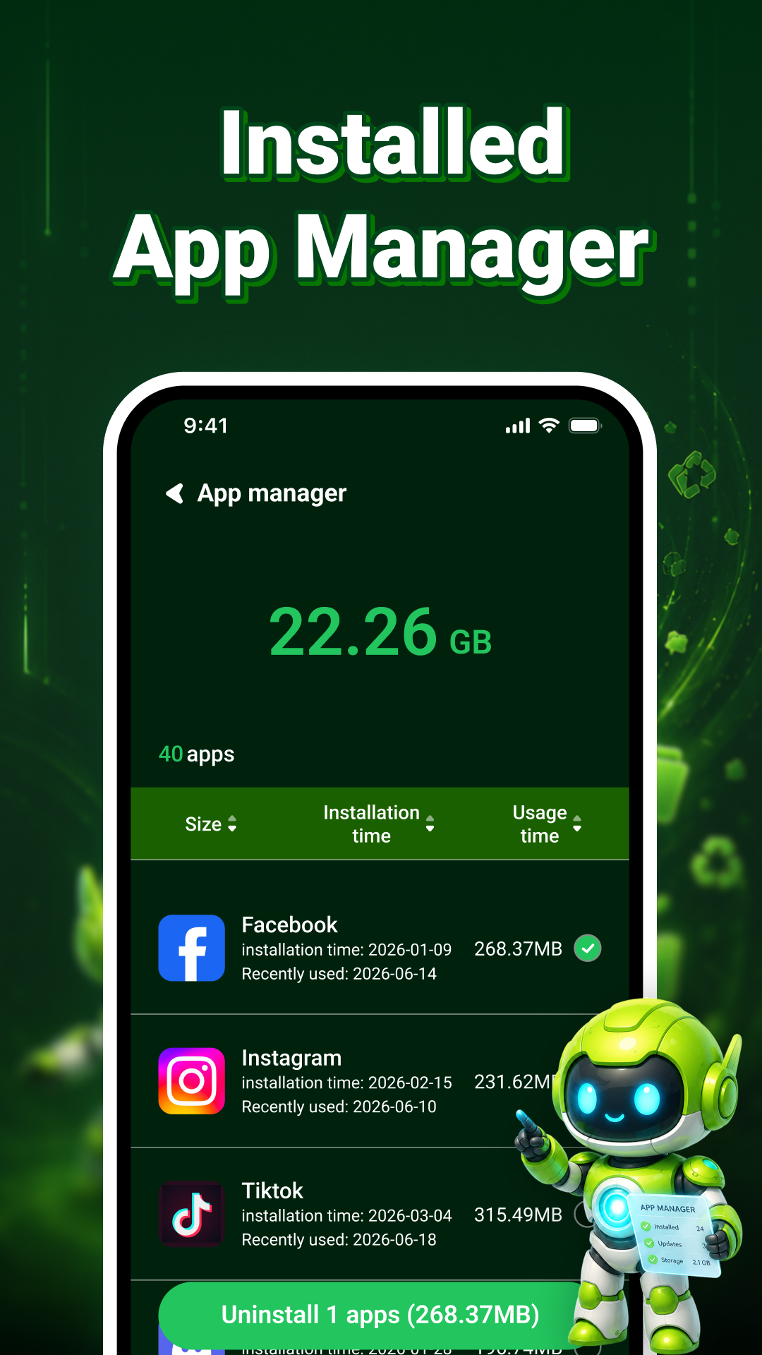 Pure Cleaner virus scan screen